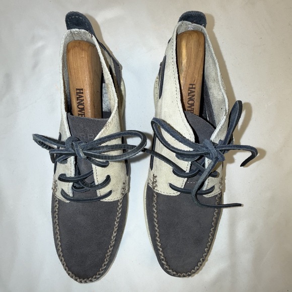 Sperry Top-Sider 2 Tone Brown In Beige Suede, Bootie Clean Hipster Earthy Boat - Picture 9 of 11